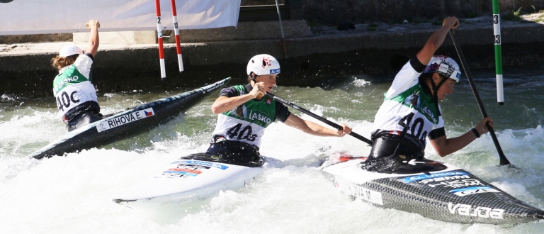 Czech U23 canoe women Tacen world championships 2021