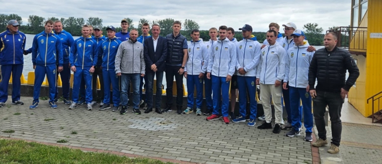Ukraine athletes Thomas Konietzko