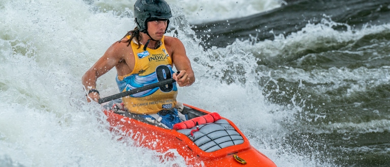 USA Landon Miller canoe freestyle Columbus 2023