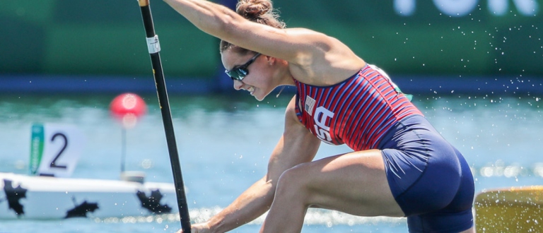 USA Nevin Harrison C1 200 canoe sprint Tokyo Olympics