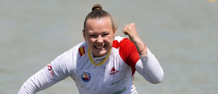 Viktoriia Yarchevska Spain kayak sprint 2025 Szeged