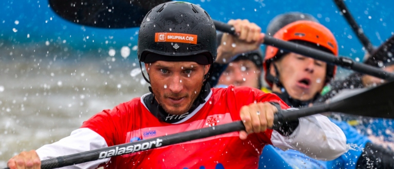 Vit Prindis kayak cross Krakow 2024
