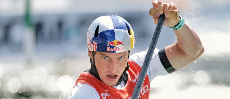 Ziga Lin Hocevar Canoe Slalom Slovenia Prague 2025