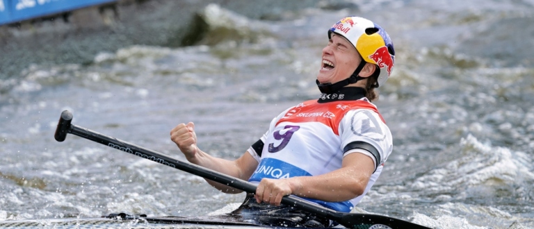 Zuzana Pankova Slovakia canoe slalom Prague 2025 1