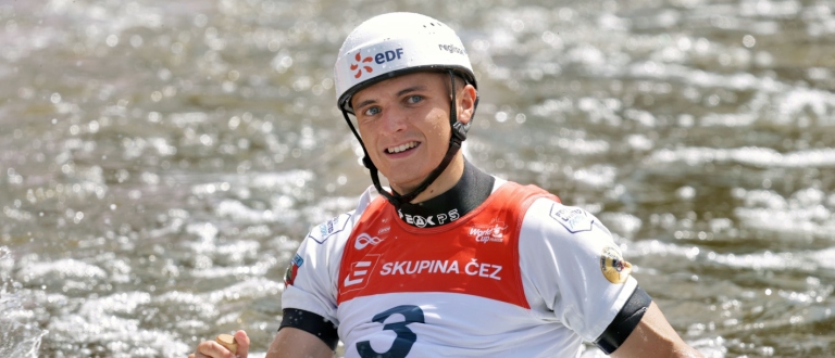 Nicolas Gestin France canoe slalom Prague 2025