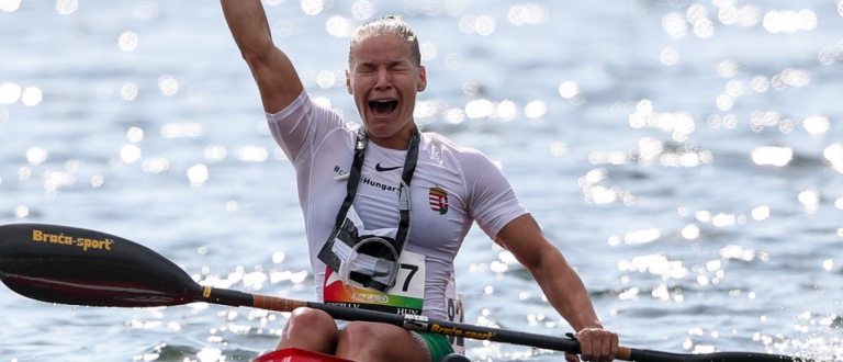 Hungary Vanda Kiszli canoe marathon