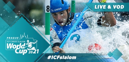 2021 ICF Canoe Kayak Slalom World Cup 1 Prague Czech Republic Tokyo 2020 Olympic Selection Live TV Coverage Video Streaming