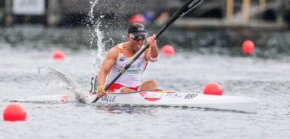 Spain Juan Valle paracanoe Dartmouth 2022