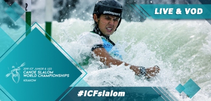 2019 ICF Canoe Slalom Junior U23 World Championships Krakow Poland