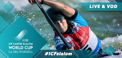 2021 ICF Canoe Kayak Slalom World Cup 3 La Seu D'urgell Spain Live TV Coverage Video Streaming