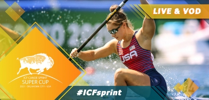 2021 ICF Canoe Kayak Sprint Super Cup Oklahoma United States of America USA Nevin Harrison Live TV Coverage Video Streaming