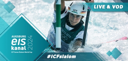 2024 ICF Canoe-Kayak Slalom World Cup 1 Augsburg Germany Live Coverage Video Streaming
