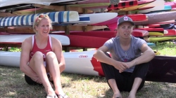 Canada's Laurence Vincent-Lapointe and Katie Vincent discuss their unusual paddling technique