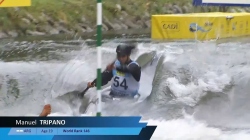 Manuel Tripano, Argentina - Kayak Semi-Final / 2024 ICF Canoe Slalom World Cup La Seu Spain