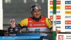 Peter Kauzer, Slovenia, Kayak Slalom Final / 2024 ICF Canoe Slalom World Cup Prague Czechia