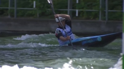 Stefanie Horn Italy Final / 2023 ICF Canoe-Kayak Slalom World Cup Augsburg Germany