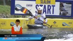Miquel Trave, Spain - Canoe Final / 2024 ICF Canoe Slalom World Cup La Seu Spain