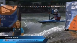 Stefanie Horn, Italy - Women's Kayak Final / 2024 ICF Canoe Slalom World Cup Ivrea Italy