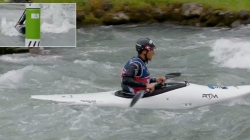 Martin Dougoud, Switzerland - Kayak Cross Time Trial /  2025 ICF Canoe Slalom World Cup Pau France
