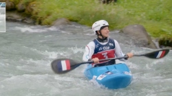 Camille Prigent, France - Kayak Cross Time Trial /  2025 ICF Canoe Slalom World Cup Pau France