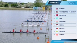 Men's K4 500m Semi Final 1 / 2025 ICF Canoe-Kayak Sprint World Cup Szeged Hungary