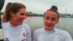 Ana-Roxana LEHACI & Viktoria SCHWARZ Austria / K2 500m Gold - 2021 ICF Canoe Sprint World Cup 2
