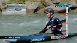 Nil Checa Baro AND Men's Kayak Slalom Heats / 2025 ICF Canoe-Kayak Slalom World Cup Pau France