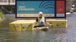 Angele Hug - France - Women’s Canoe Final / 2025 ICF Canoe Slalom World Cup La Seu Spain