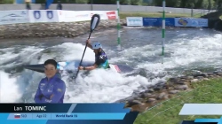 Lan Tominc, Slovenia, U23 Semi Final / 2024 ICF Canoe-Kayak Slalom Junior & U23 World Championships