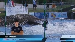 Ben Haylett, GBR, U23 Semi Final / 2024 ICF Canoe-Kayak Slalom Junior & U23 World Championships