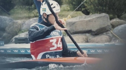 Elite Slalom Athletes ready to paddle in Pau