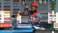 Jospeh Clarke. GBR, Canoe Slalom, Heats / 2024 ICF Canoe Slalom World Cup Prague Czechia