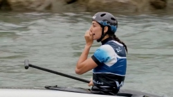 Monica Doria, Andorra - Canoe Heats / 2025 ICF Canoe Slalom World Cup Pau France