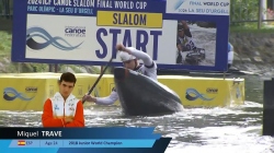 Ryan Westley, Great Britain - Canoe Semi-Finals / 2024 ICF Canoe Slalom World Cup La Seu Spain
