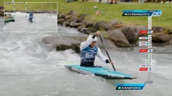 Sherzod Kurbanaliev, Uzbekistan - Canoe Heats / 2025 ICF Canoe Slalom World Cup Pau France