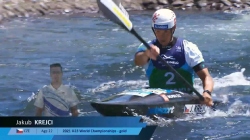 Jakub Krejci Czechia U23 Final /  2024 ICF Canoe-Kayak Slalom Junior & U23 World Championships