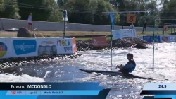 Edward Mcdonald, GBR / U23 Semi-Final  2024 ICF Canoe-Kayak Slalom Junior & U23 World Championships