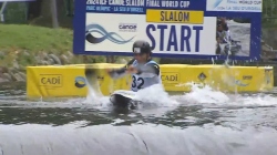 Manuel Ochoa, Spain - Kayak Semi-Final / 2024 ICF Canoe Slalom World Cup La Seu Spain
