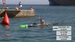 SS1 Men top three / 2024 ICF Canoe-Kayak Surf Ski-Ocean Racing World C