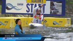 Jessica Fox, Australia - Kayak Semi-Final / 2024 ICF Canoe Slalom World Cup La Seu Spain