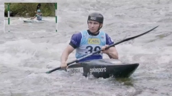 Adam Gonsenica - Slovakia - Men's Kayak Heats / 2025 ICF Canoe Slalom World Cup La Seu Spain