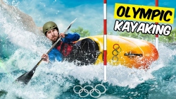 Can YouTuber Survive the PARIS2024 OLYMPIC Kayak Course? | Canoe Slalom