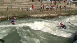 #ICFSlalom 2017 Junior & U23 Canoe World Championships, Bratislava, Sunday afternoon finals evens