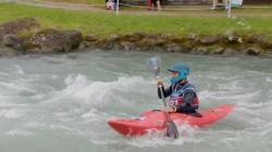 Fu-Hua Chang, Chinese Taipei - Kayak Cross Time Trial /  2025 ICF Canoe Slalom World Cup Pau France