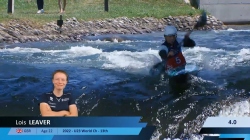 Lois Leaver GBR U23 Final / 2024 ICF Canoe-Kayak Slalom Junior & U23 World Champions