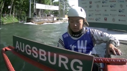 Ren Mishima Japan Semi-Final / 2023 ICF Canoe-Kayak Slalom World Cup Augsburg Germany