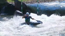 Lan Tominc Slovenia U23 Semi-Final 2024 ICF Canoe-Kayak Slalom Junior & U23 World Championships