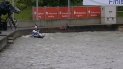 Haizea Segura, Spain - Women's Kayak Semi-Final / 2024 ICF Canoe Slalom World Cup Augsburg Germany