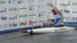 Vojtech Heger Czech Republic Semi-Final / 2023 ICF Canoe-Kayak Slalom World Cup Ljubljana Slovenia