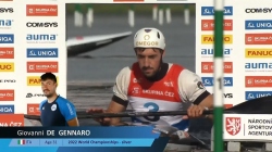 Giovanni De Gennaro, Italy, Kayak Slalom Final / 2024 ICF Canoe Slalom World Cup Prague Czechia